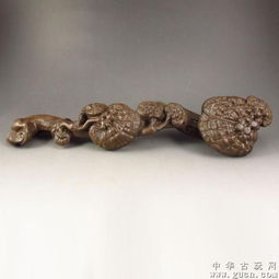 精品包郵一元拍民間收藏天然沉香木精細打磨富貴如意擺件
